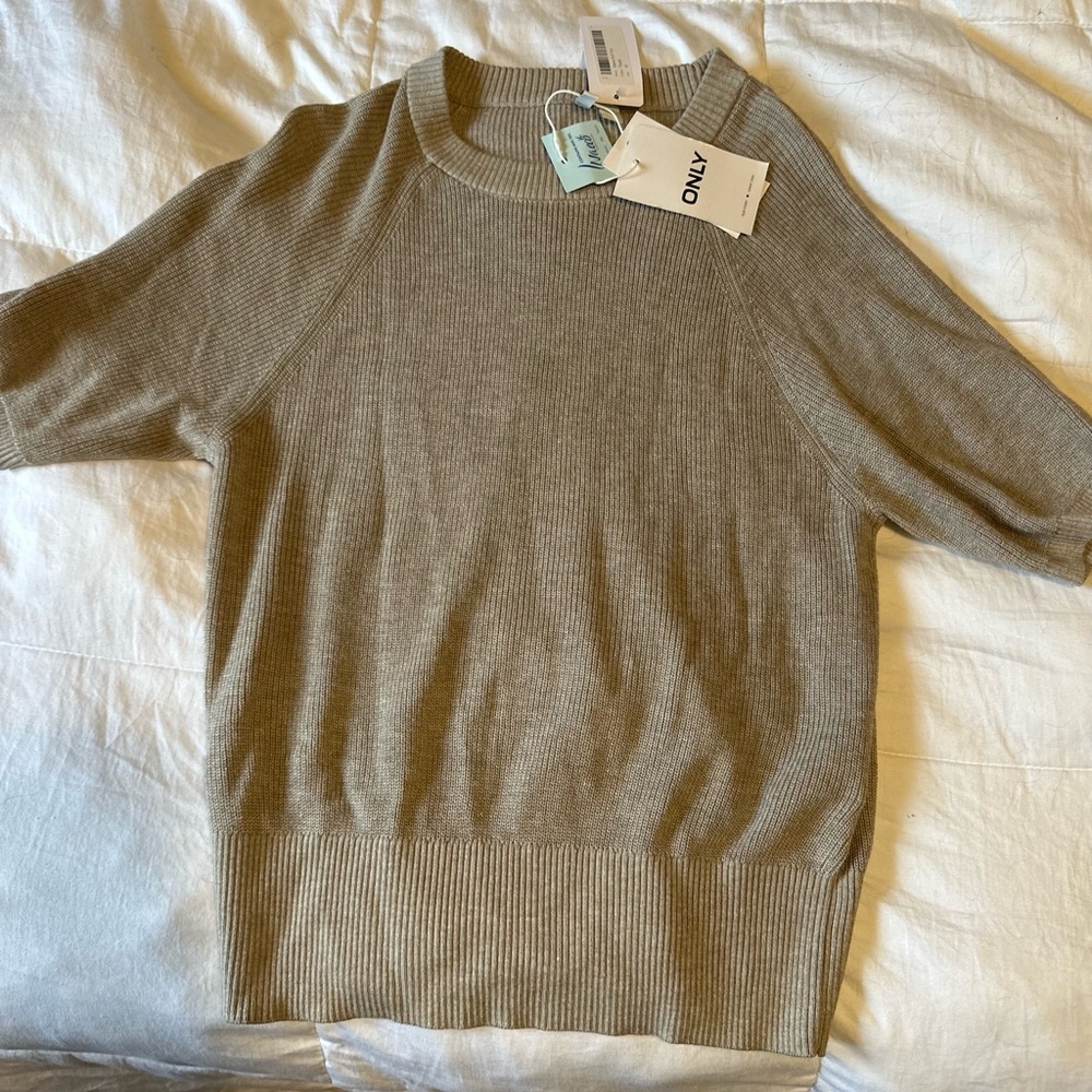 ONLY Beige Knit Top